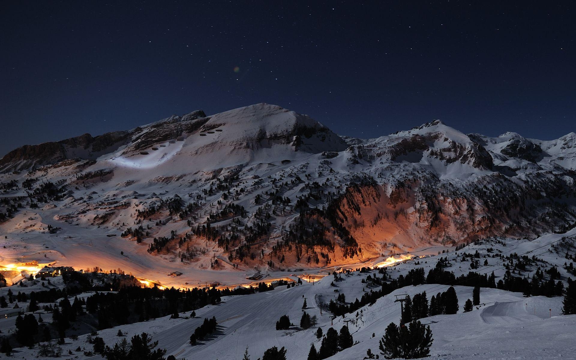 Cold Mountain, Sonnenuntergang, Gebirge, Film, Natur, 1920x1200 HD Desktop