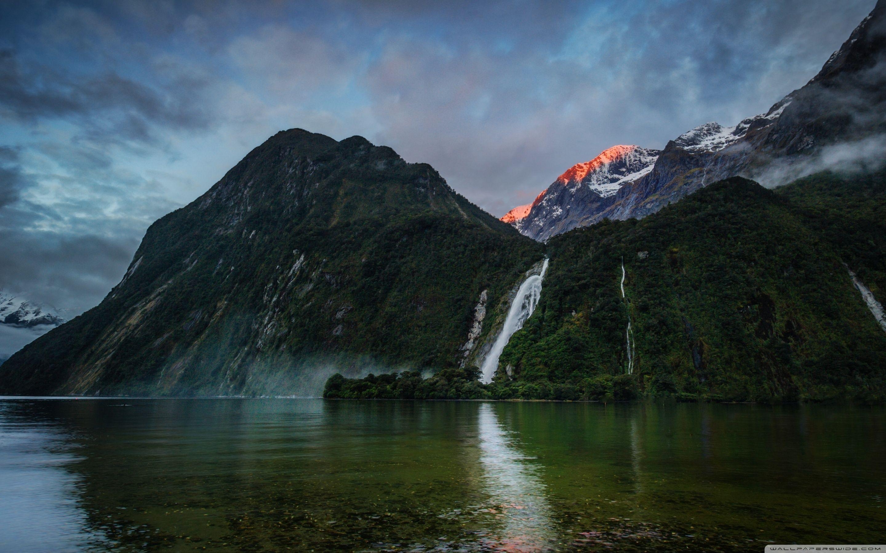 Milford Sound, Wasserfall, Download, Mobil, Tablet, 2880x1800 HD Desktop