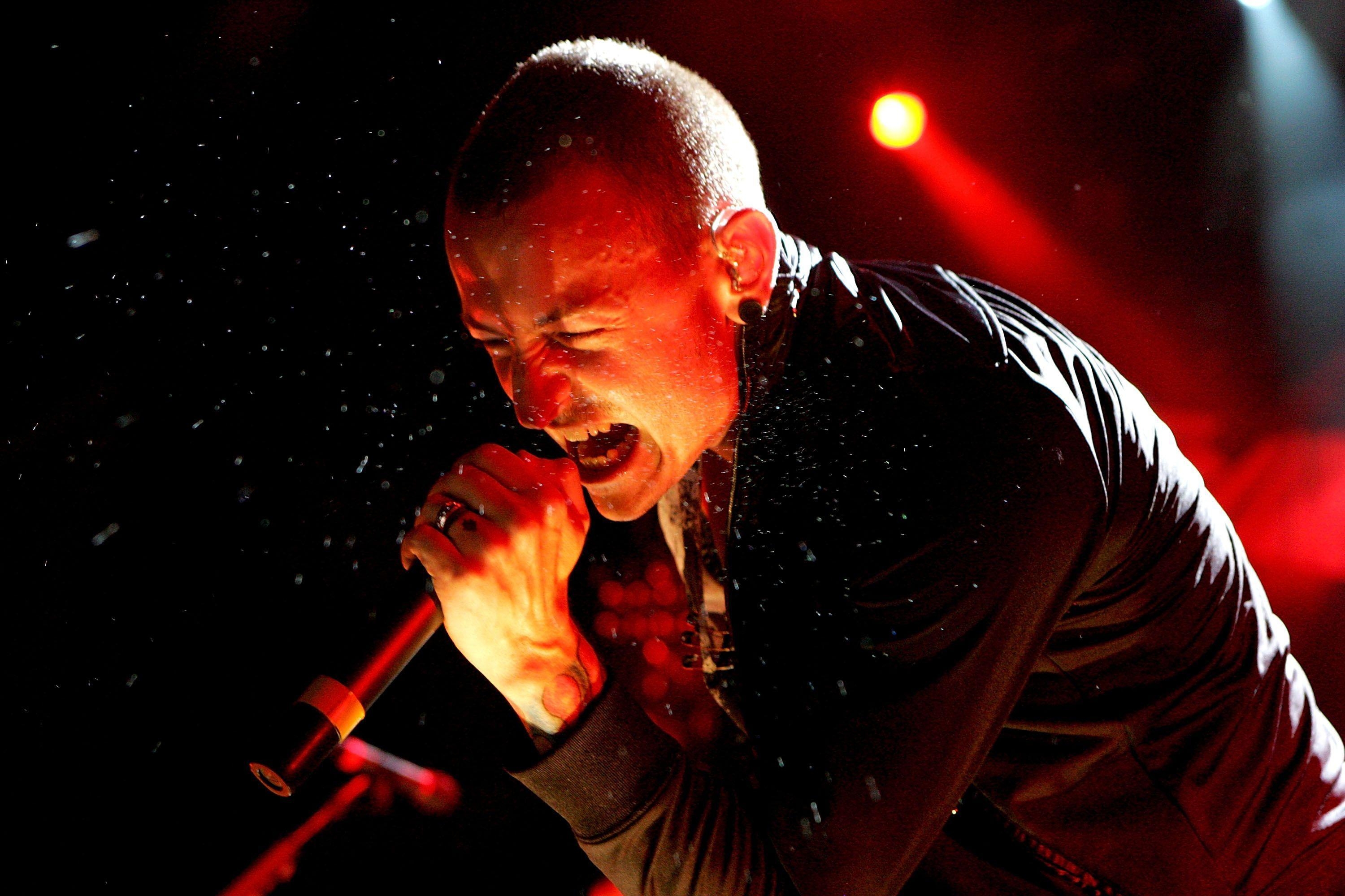 Chester Bennington, Stimme, Bühne, Legendär, Bild, 3000x2000 HD Desktop