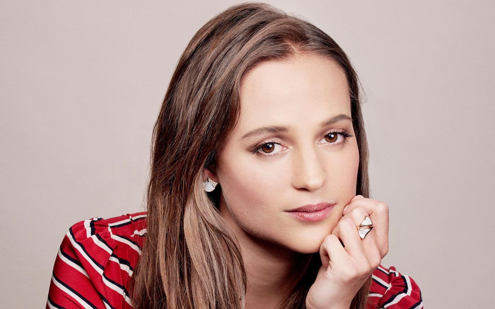 Alicia Vikander, Gesicht, Wallpaper, Schauspielerin, 1920x1200 HD Desktop