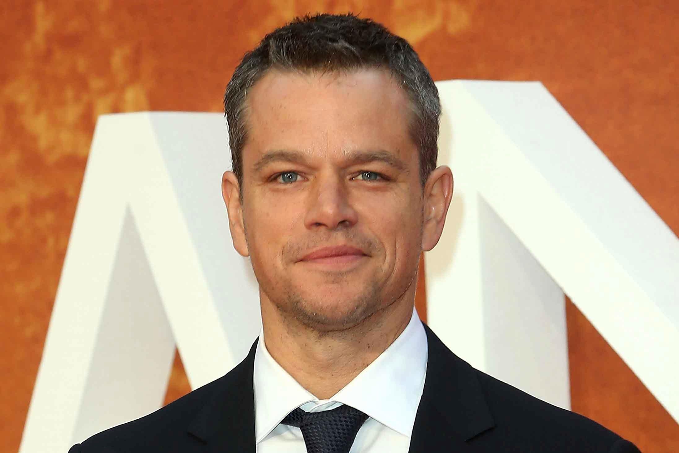 Matt Damon, hohe Auflösung, Schauspieler, Hollywood, Qualität, 2200x1470 HD Desktop