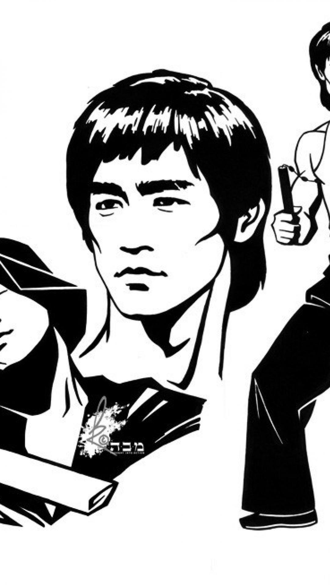 Bruce Lee, Filme, HD, Kampfkunst, Hintergrund, 1080x1920 Full HD Handy