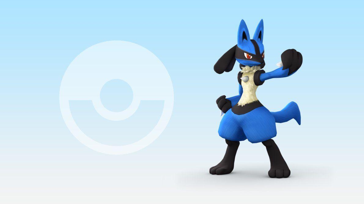 Lucario, Smash 3, Anime, Ryo, Kunst, 1200x670 HD Desktop