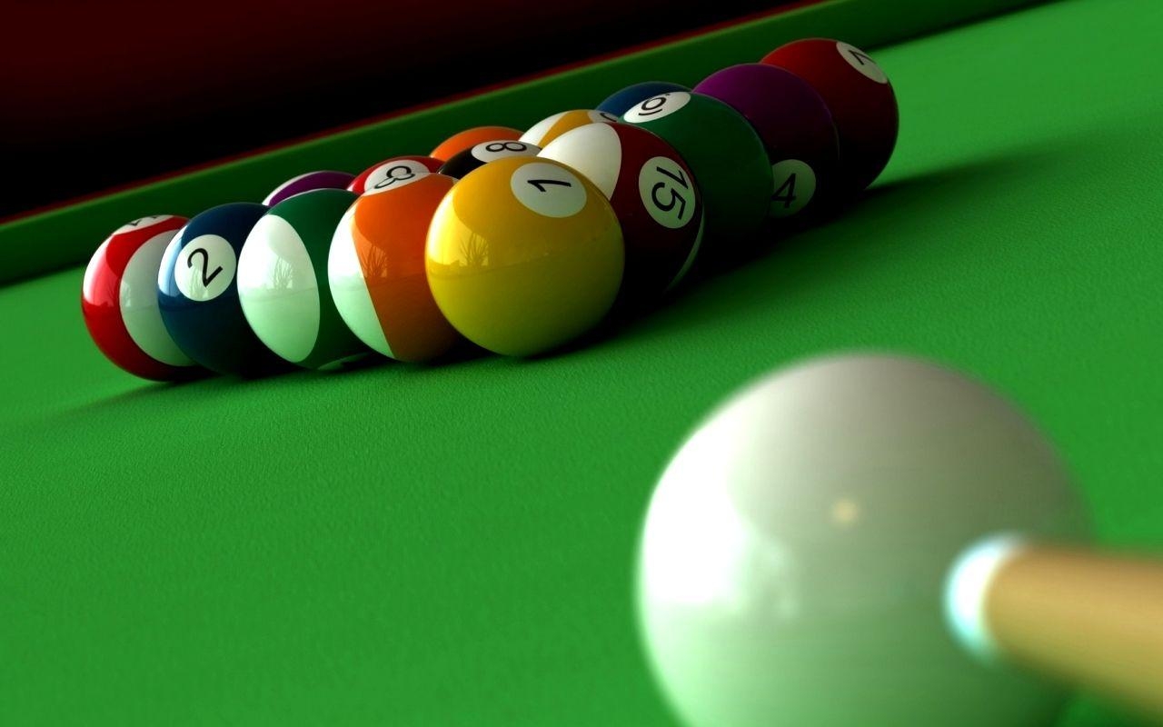 HD Billard, Sport, Kugeln, Spiel, Tuch, 1280x800 HD Desktop