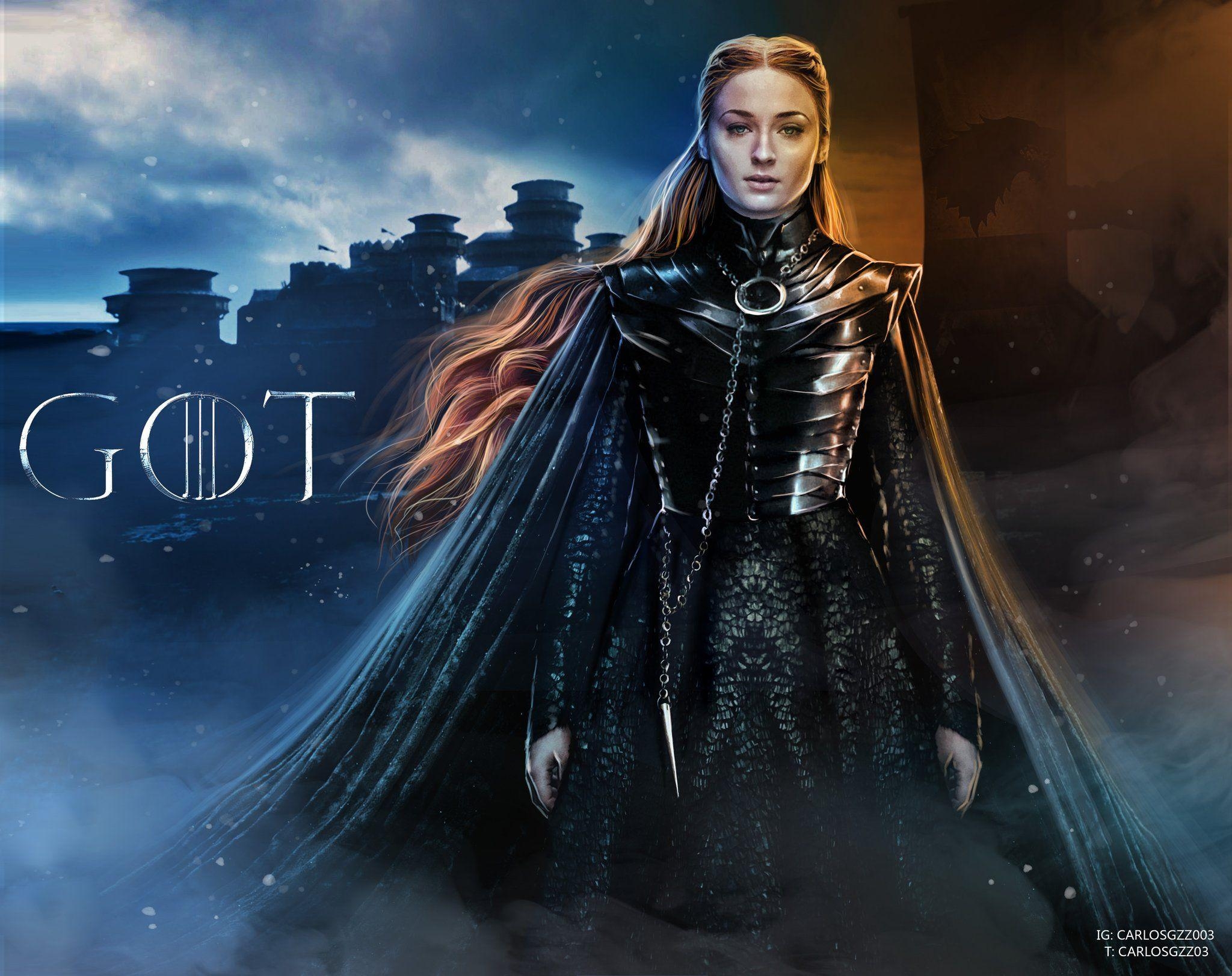 Sansa Stark, Game of Thrones, Charakter, Stark Familie, Show, 2050x1630 HD Desktop