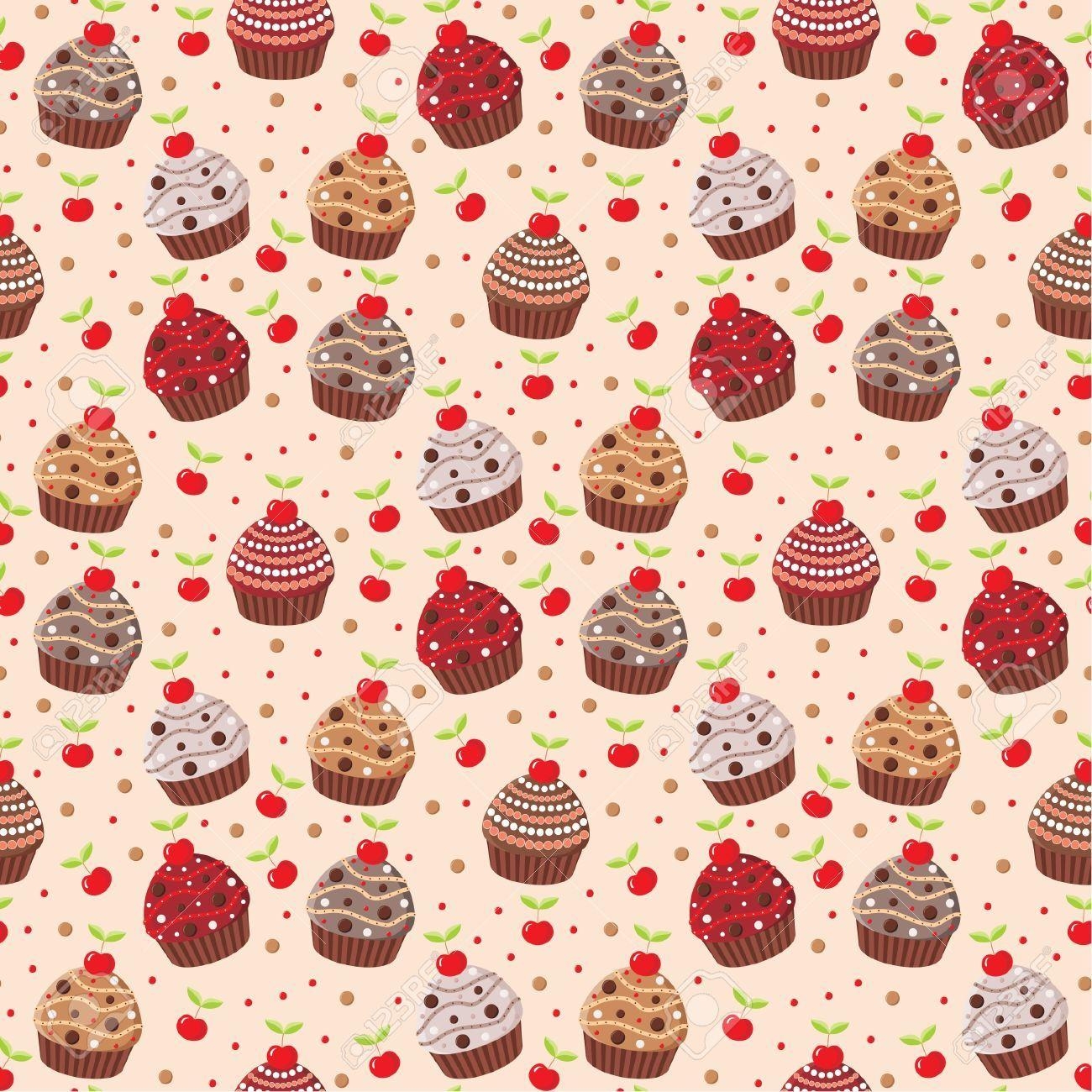 Cupcake, Hintergrundbild, Dessert, Süßigkeit, Bild, 1300x1300 HD Handy