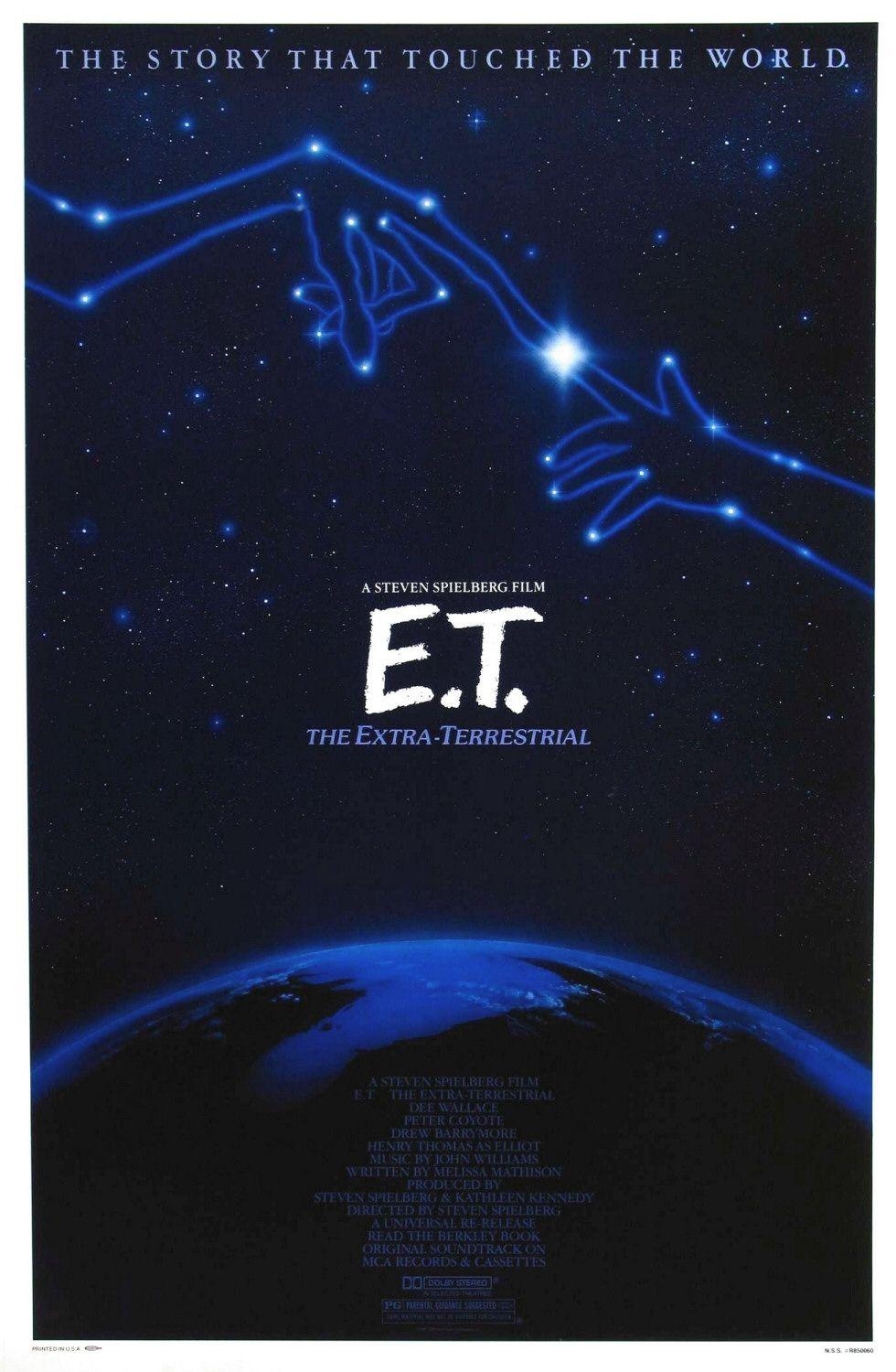 ET Poster, Alien, Spielberg, Extraterrestrial, Kinoplakate, 980x1500 HD Handy