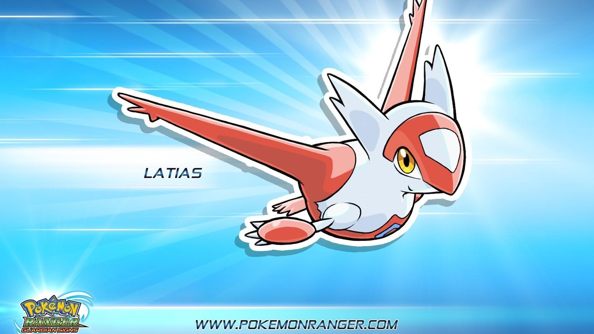 Latias, Anime, Pokémon, Hintergrund, Eon-Duo, 1920x1080 Full HD Desktop