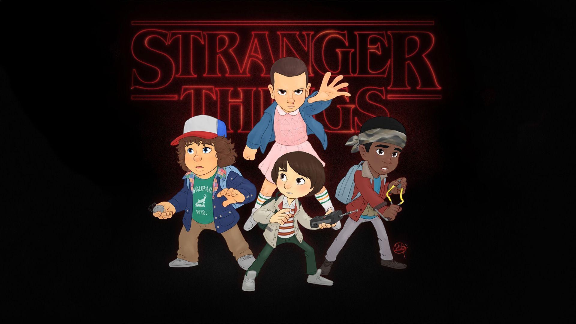 Stranger Things, Fanart, HD, 4K, Serie, 1920x1080 Full HD Desktop