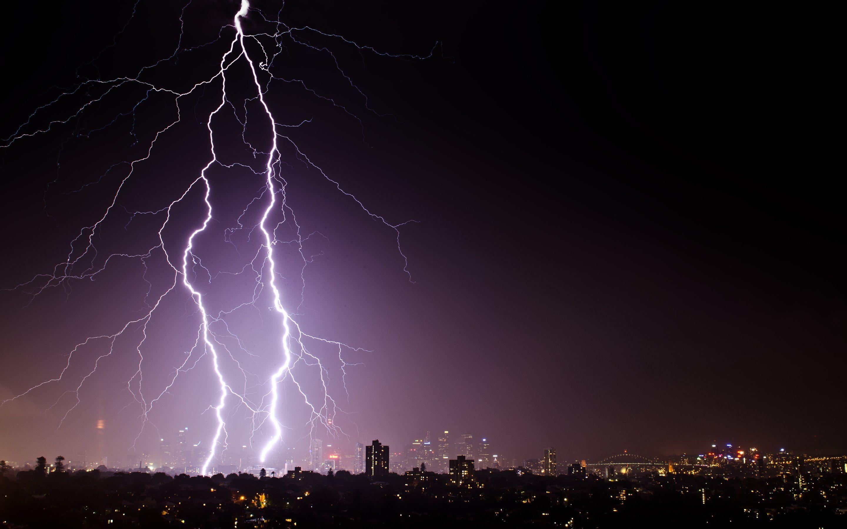 Donner, Blitz, Natur, Stürmisch, Himmel, 2880x1800 HD Desktop