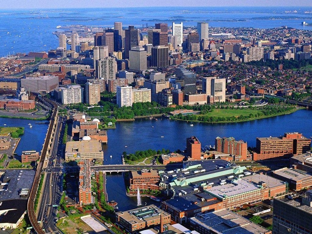 Boston, 2560x1600px, Massachusetts, Stadt, Bild, 1030x770 HD Desktop