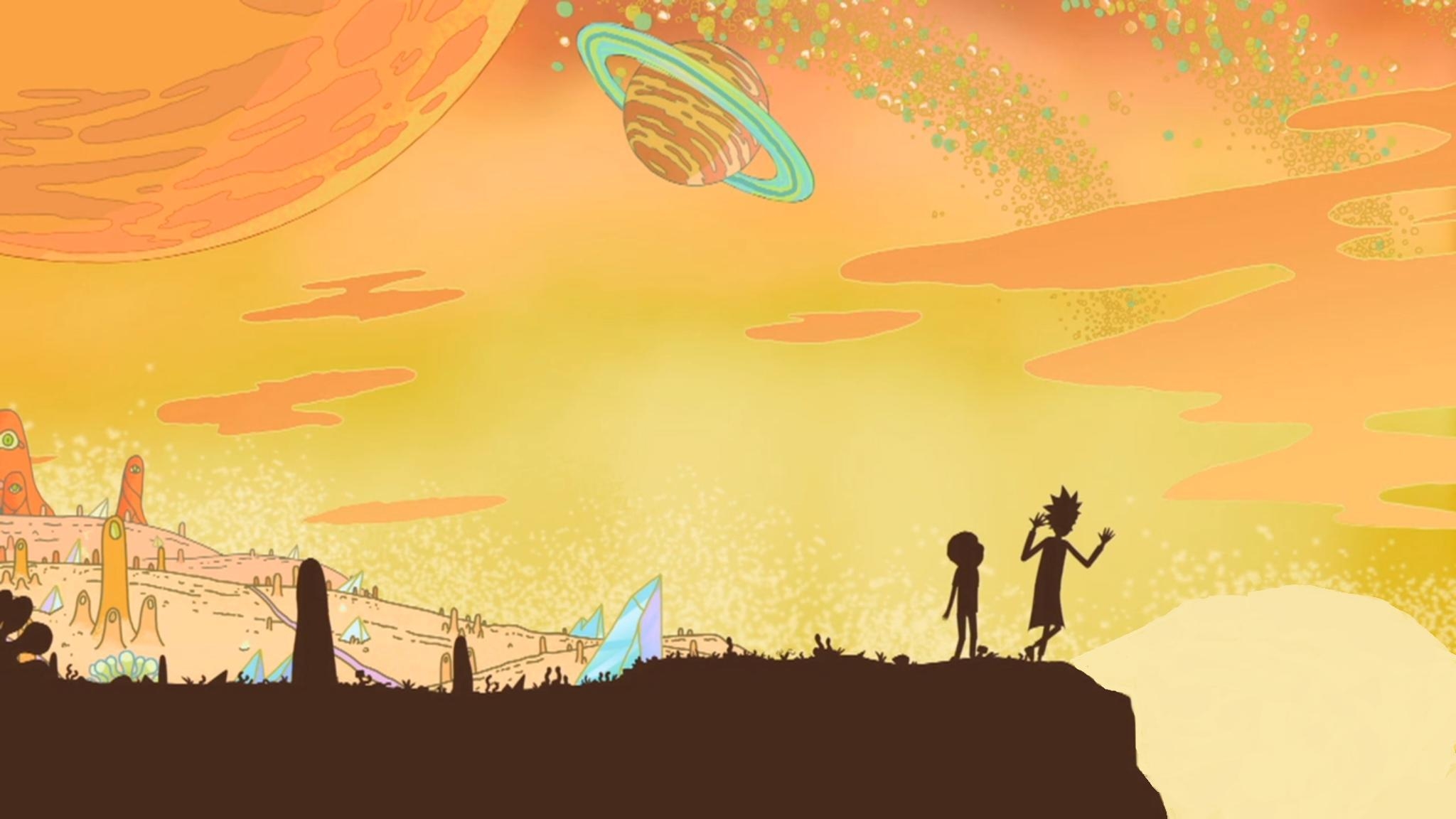 Rick und Morty, Anfrage, Cartoon, Animation, Serie, 2050x1160 HD Desktop