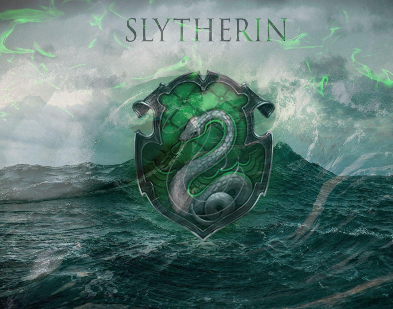 Slytherin Wappen, HD, Harry Potter, Hogwarts, Magisch, 1280x1010 HD Desktop