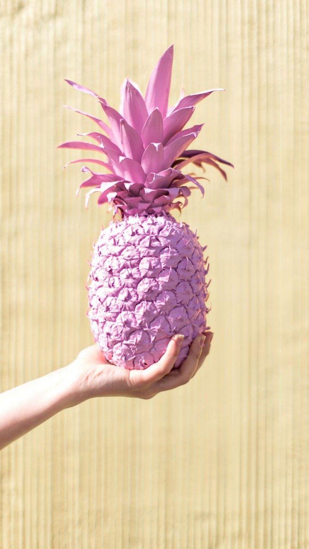 Pink Ananas, Mobil, Hintergrund, Fruchtige Kunst, 1080x1920 Full HD Handy