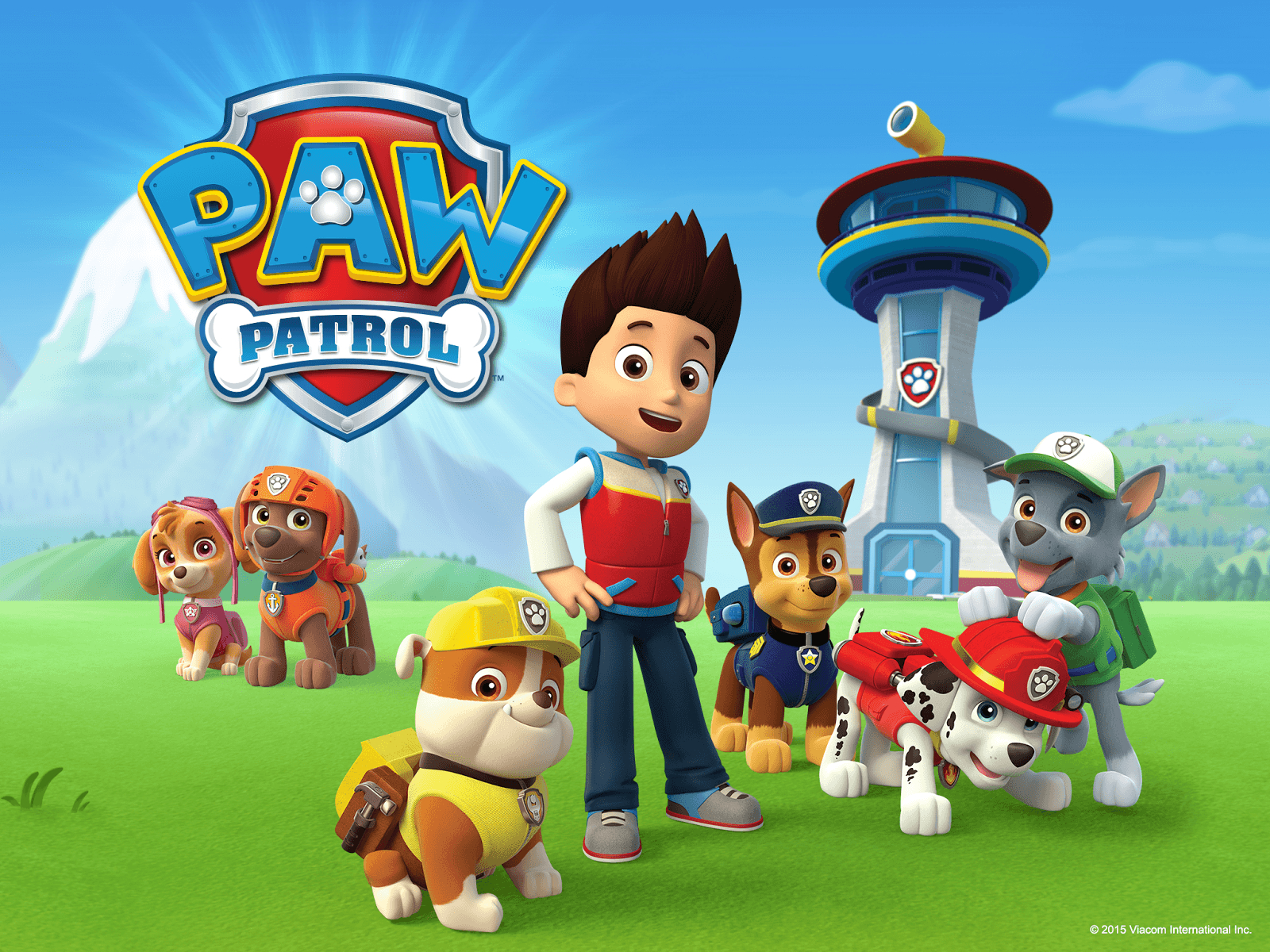 Paw Patrol, Zeichentrick, Kinder, Hundepatrouille, Hintergrund, 1600x1200 HD Desktop