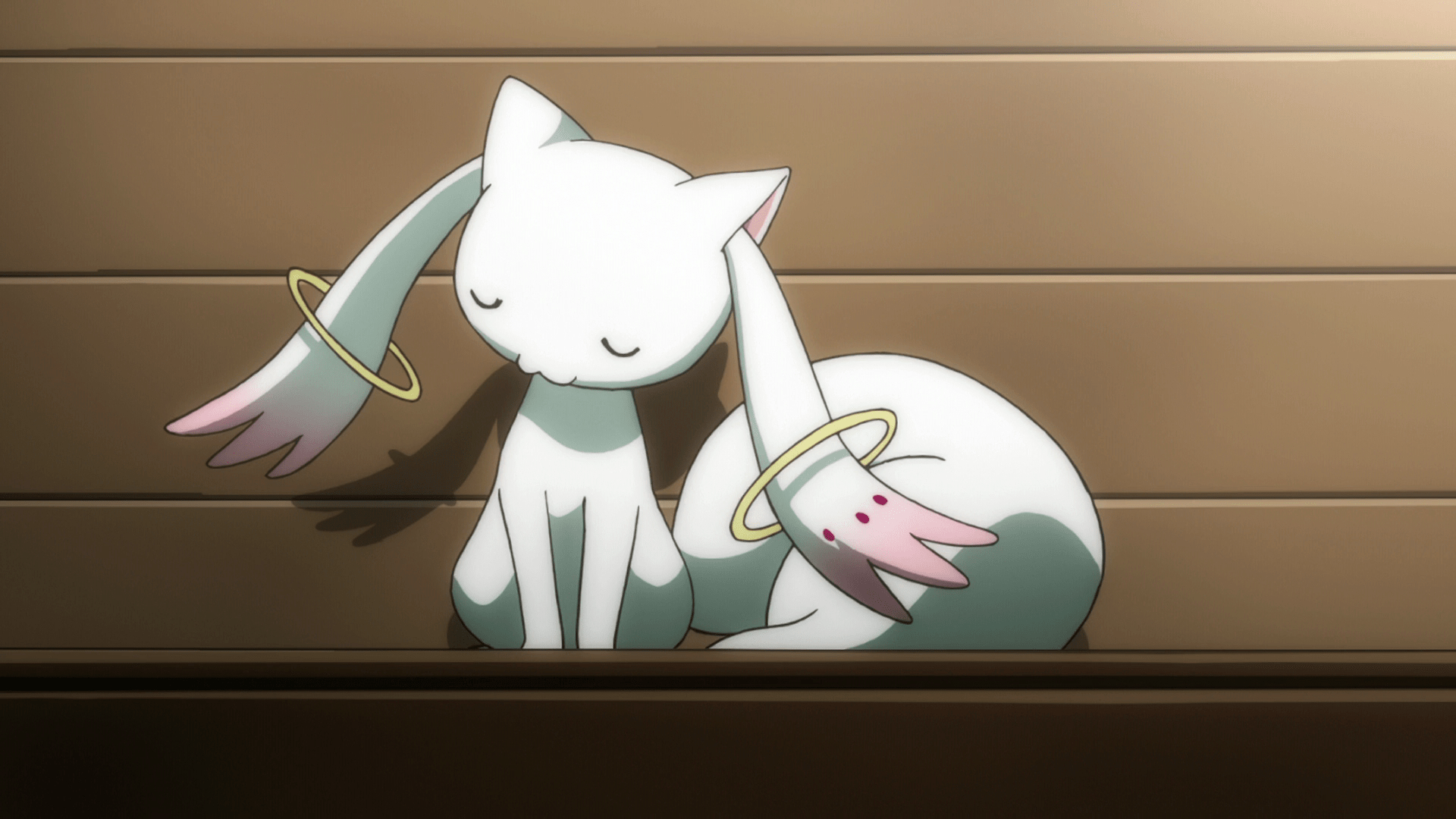 Kyubey, Anime, Fantasy, Magie, Charakter, 1920x1080 Full HD Desktop