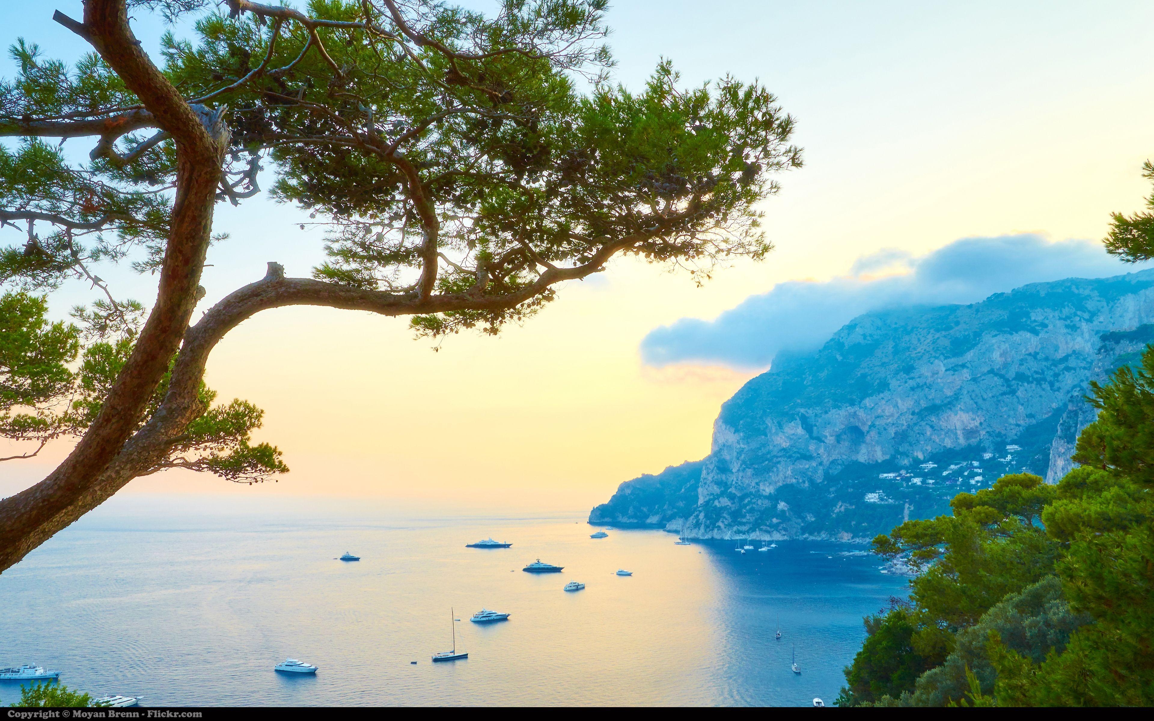 Capri, Insel, Italien, HD, Hintergrund, 3840x2400 4K Desktop