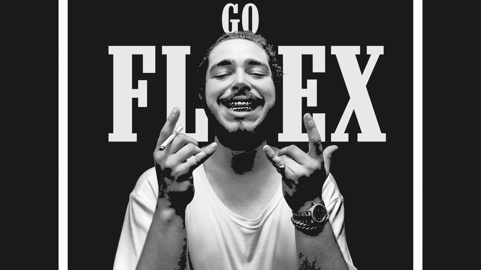 Post Malone, Hintergrund, Hip-Hop, Musik, Künstler, 1920x1080 Full HD Desktop