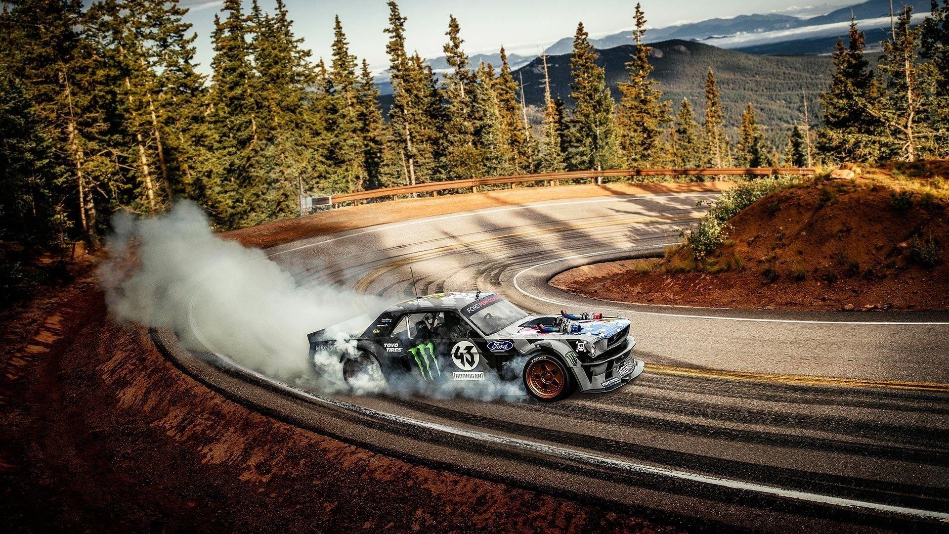 Hoonicorn, Ken Block, Ford Mustang, Driften, Motorsport, 1920x1080 Full HD Desktop