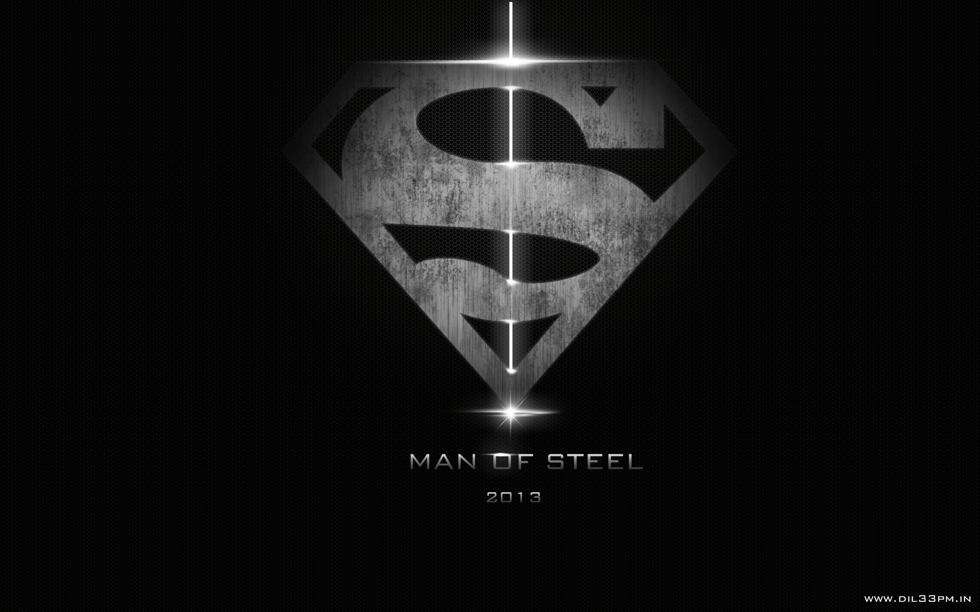 Man of Steel, Logo, Superman, DC Comics, Hintergrund, 1920x1200 HD Desktop