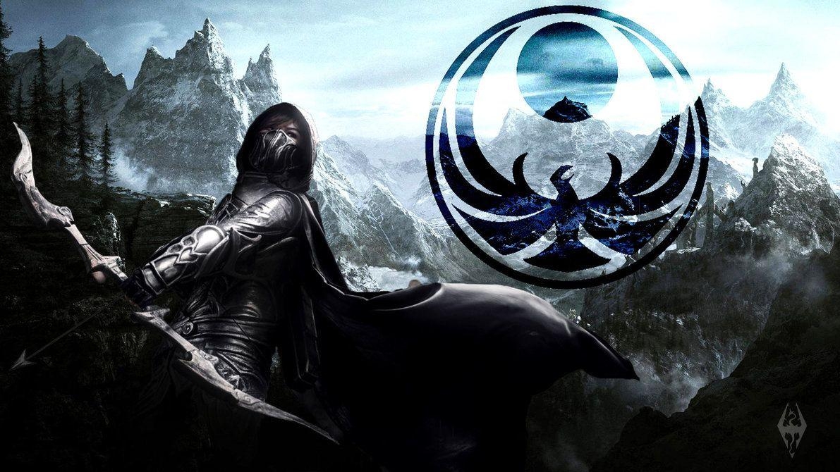 Nachtigall, Skyrim, Tiere, Elder Scrolls, Gaming, 1200x670 HD Desktop