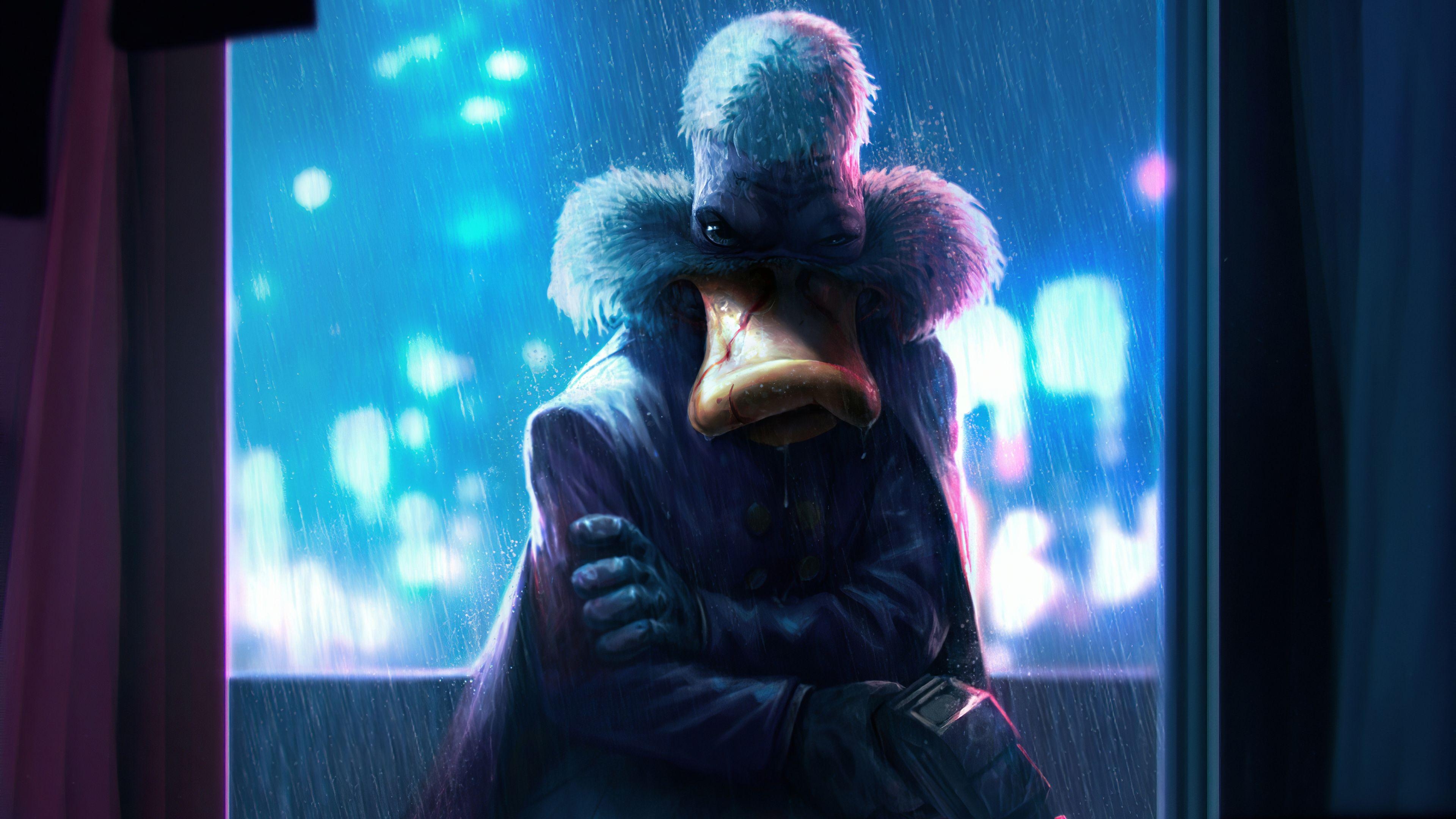 Darkwing Duck, 4K, Disney, Cartoon, Bildhintergrund, 3840x2160 4K Desktop