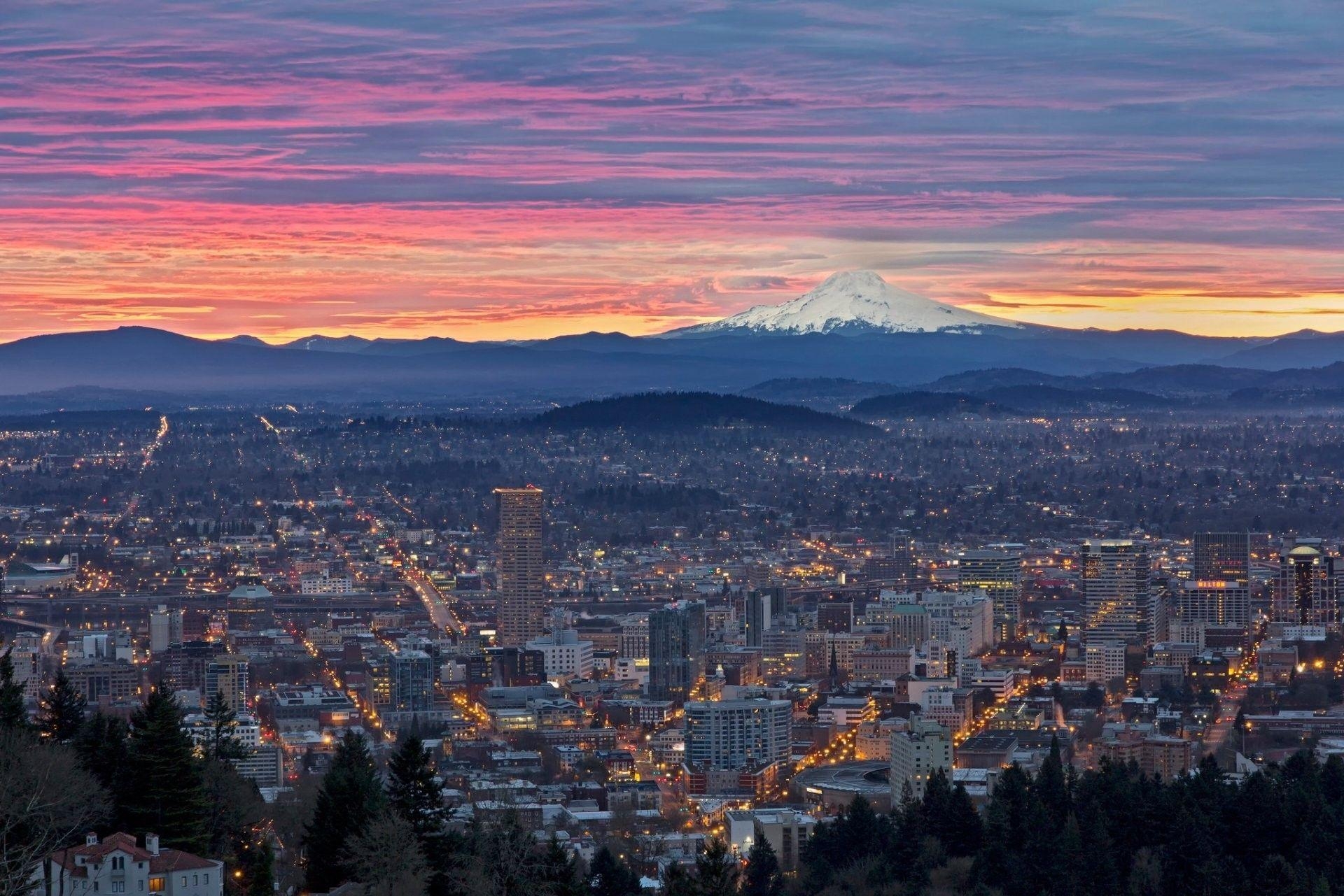 Portland, Oregon, Stadt, Reise, Landschaft, 1920x1290 HD Desktop