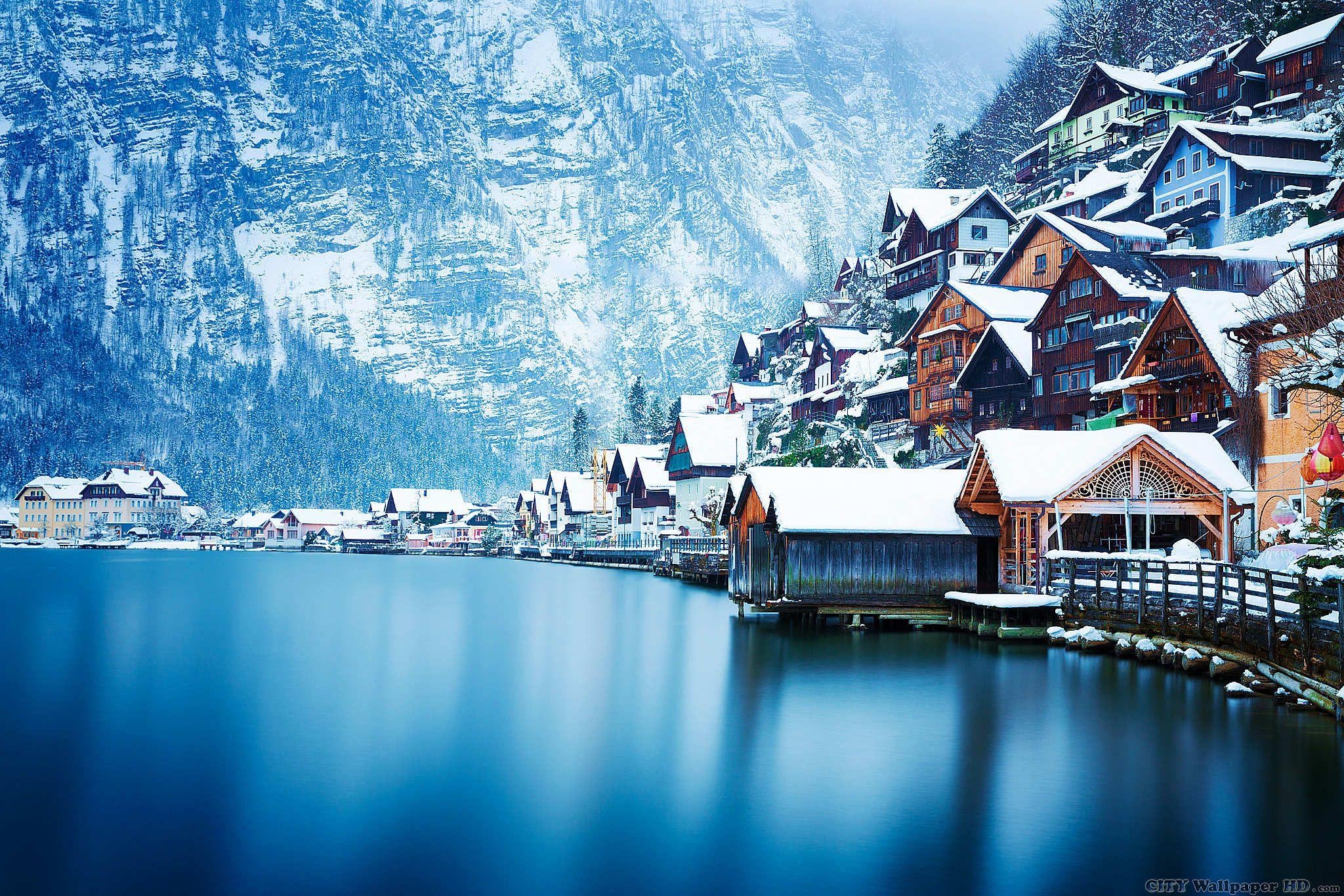 Hallstatt, Österreich, Städte, Welt, IOS, 2050x1370 HD Desktop