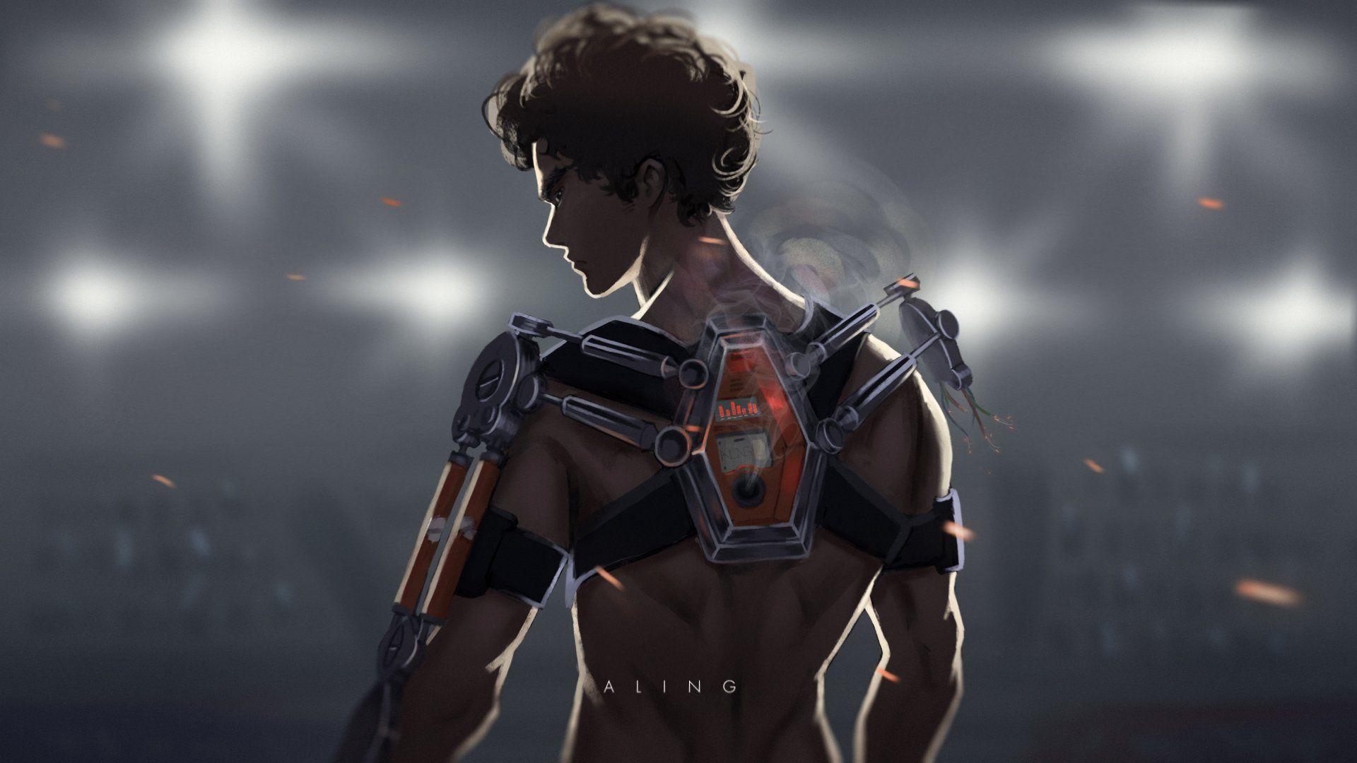 Megalo Box, Anime, 4K Ultra HD, Joe, Boxen, 1920x1080 Full HD Desktop