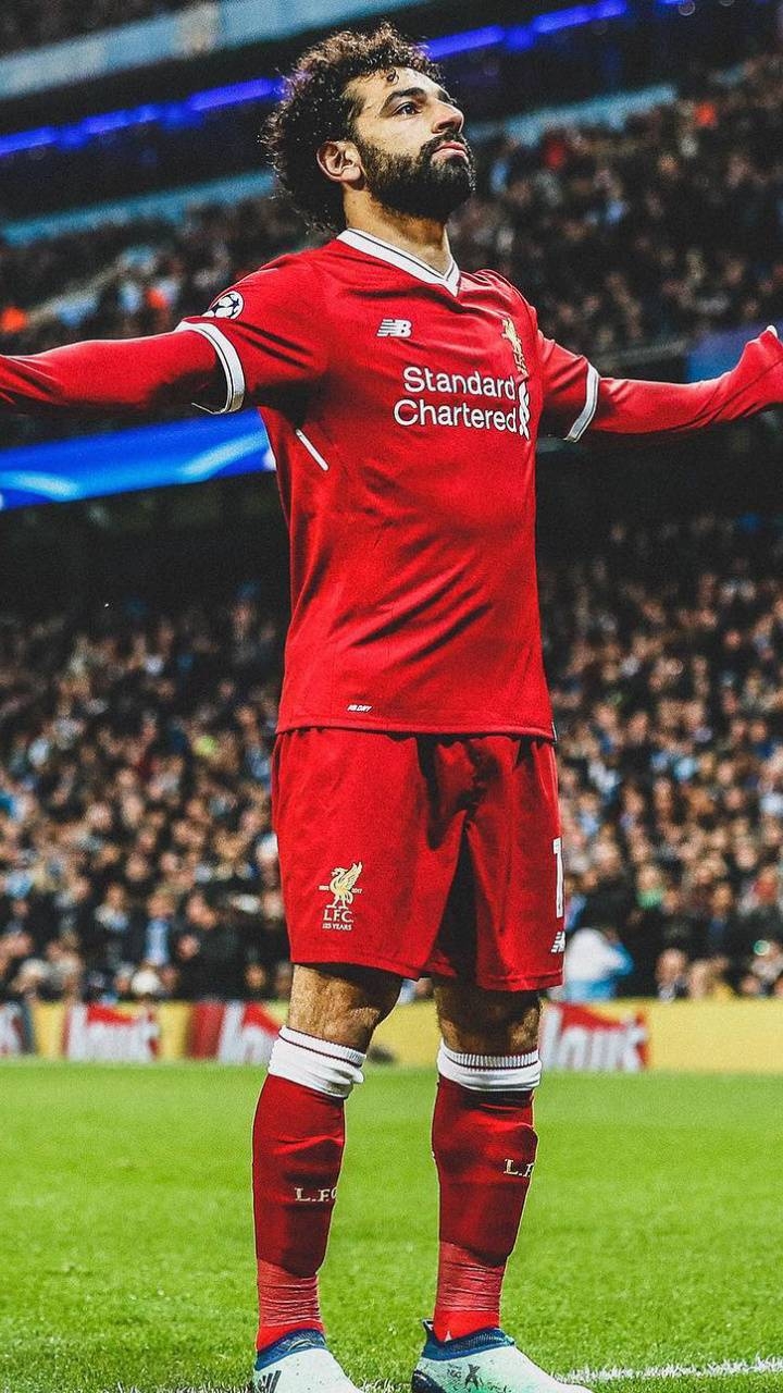 Mohamed Salah, Wallpaper, Bild, Fußball, Ikone, 720x1280 HD Handy