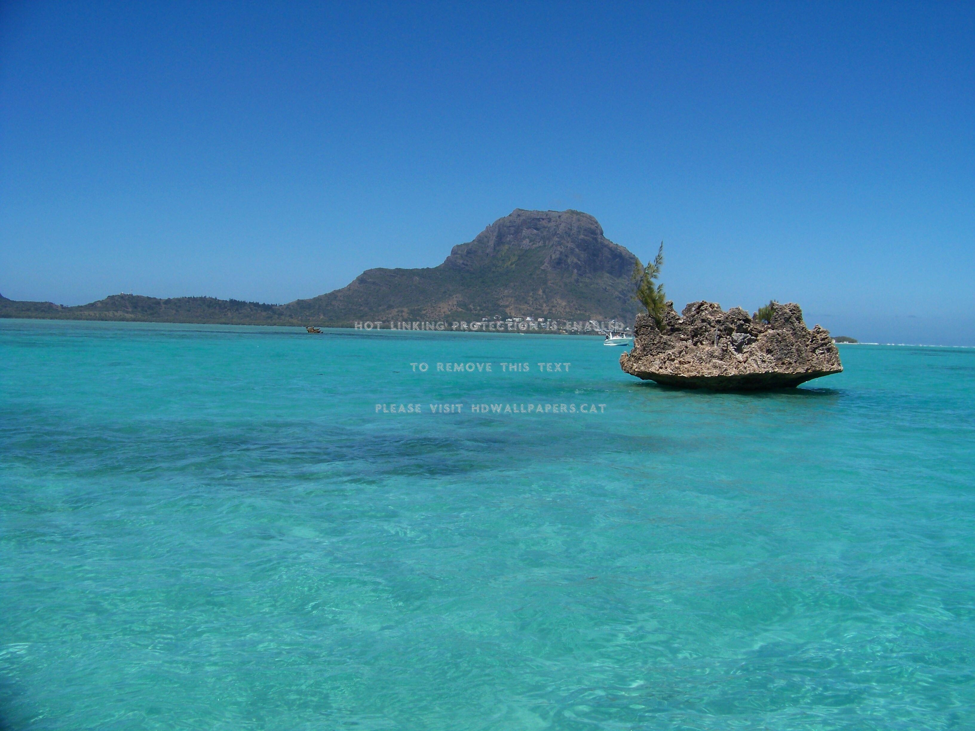 Mauritius, Blaue Gewässer, Urlaub, Afrika, Meer, 3270x2450 HD Desktop