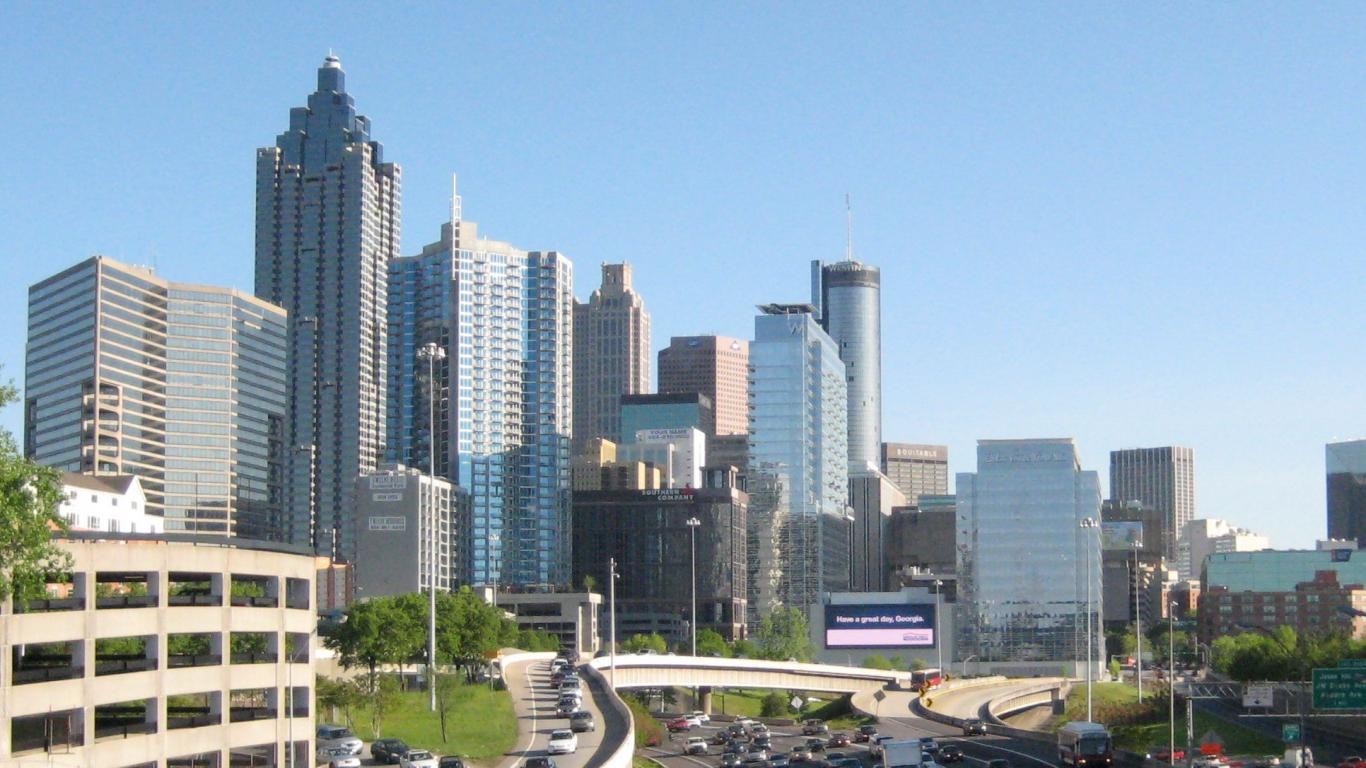 ATL, Atlanta, Wallpaper, Reiseziel, Hintergrund, 1370x770 HD Desktop