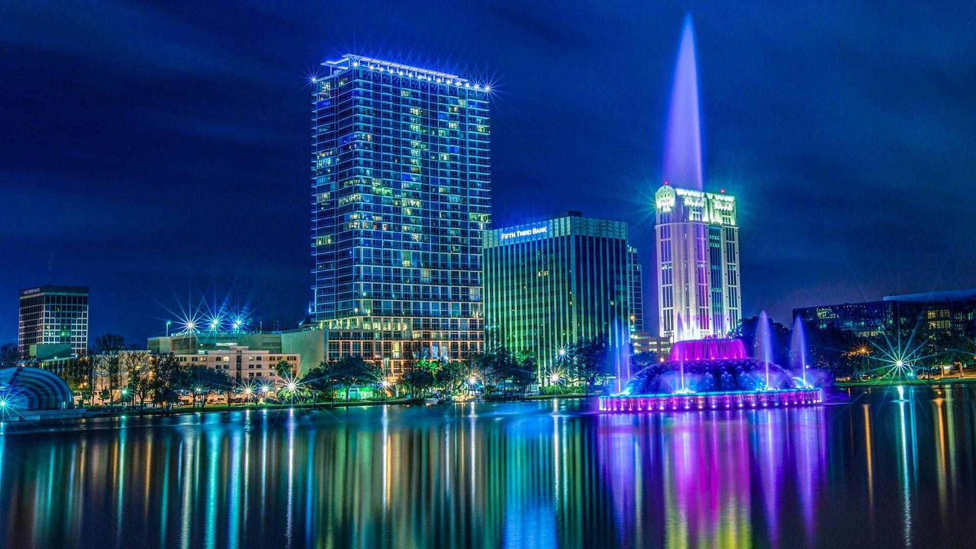 Orlando, Florida, Urlaub, Skyline, Abenteuer, 1920x1080 Full HD Desktop