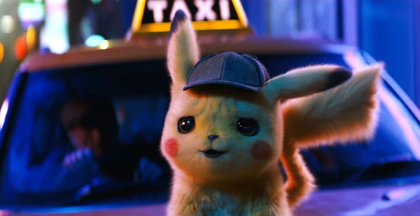 Detective Pikachu, Trailer, Ryan Reynolds, süß, Film, 1400x720 HD Desktop