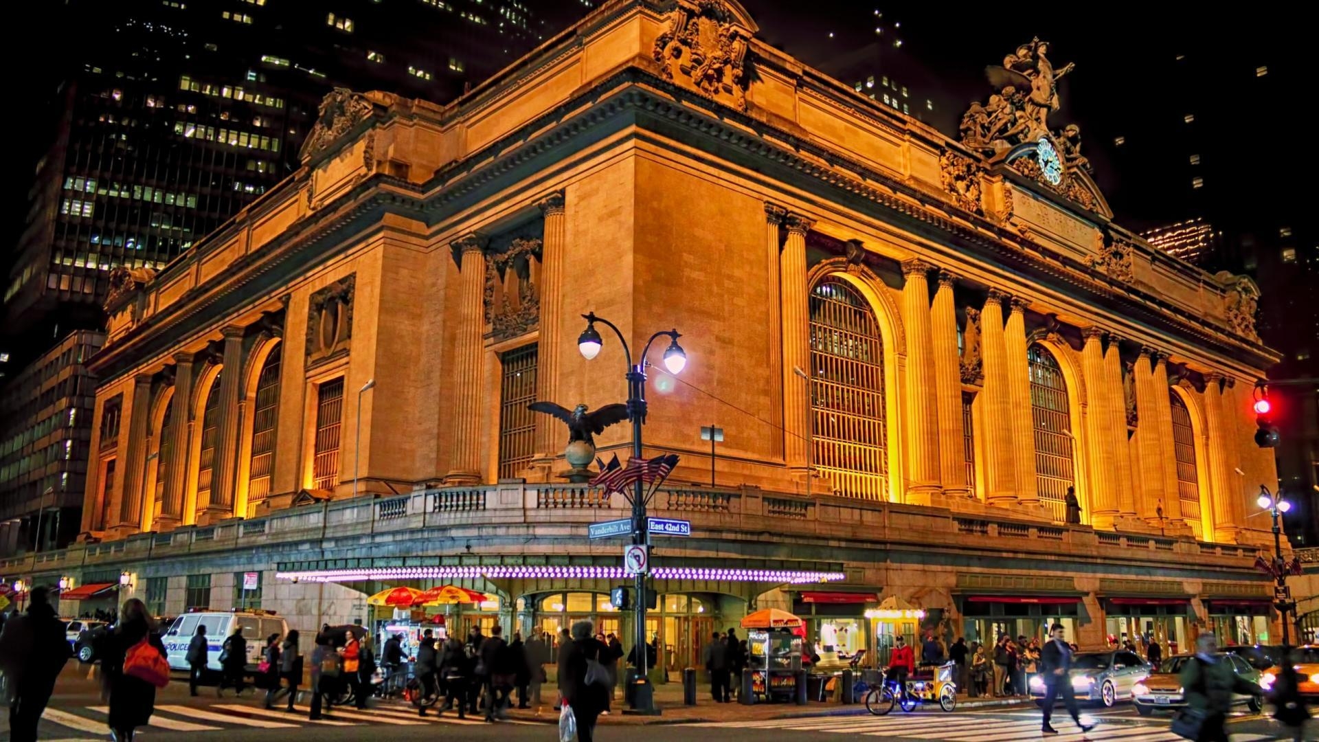 Grand Central Terminal, New York, Historische Stätte, USA, Reisen, 1920x1080 Full HD Desktop