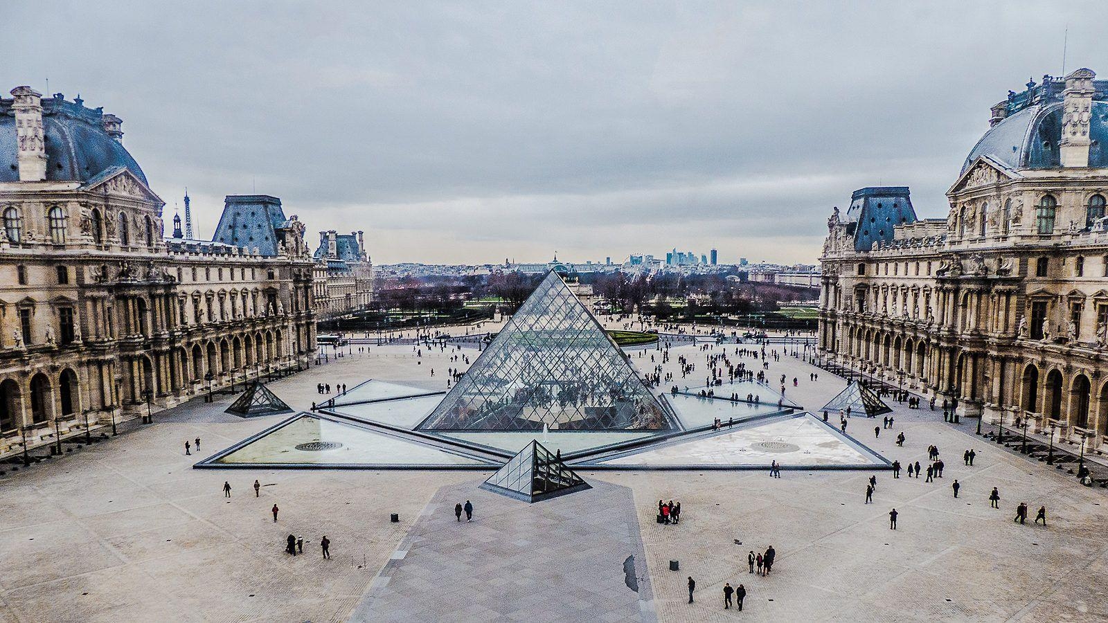 Louvre, man-made, HQ, Wallpaper, 2019, 1600x900 HD Desktop