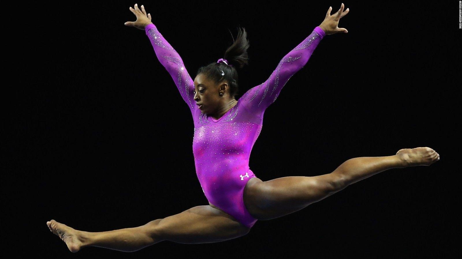 Simone Biles, 2016, Rio, Olympische Spiele, Dominanz, 1600x900 HD Desktop