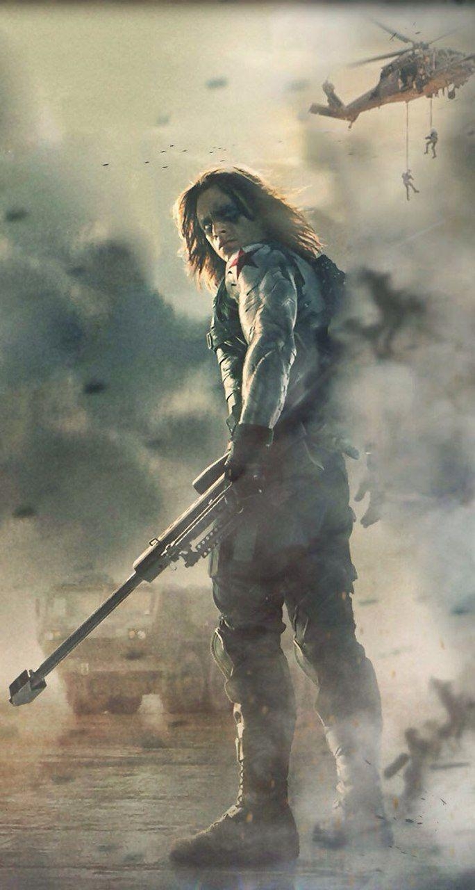 Winter Soldier, iPhone, Film, Hintergrund, Marvel, 690x1280 HD Handy