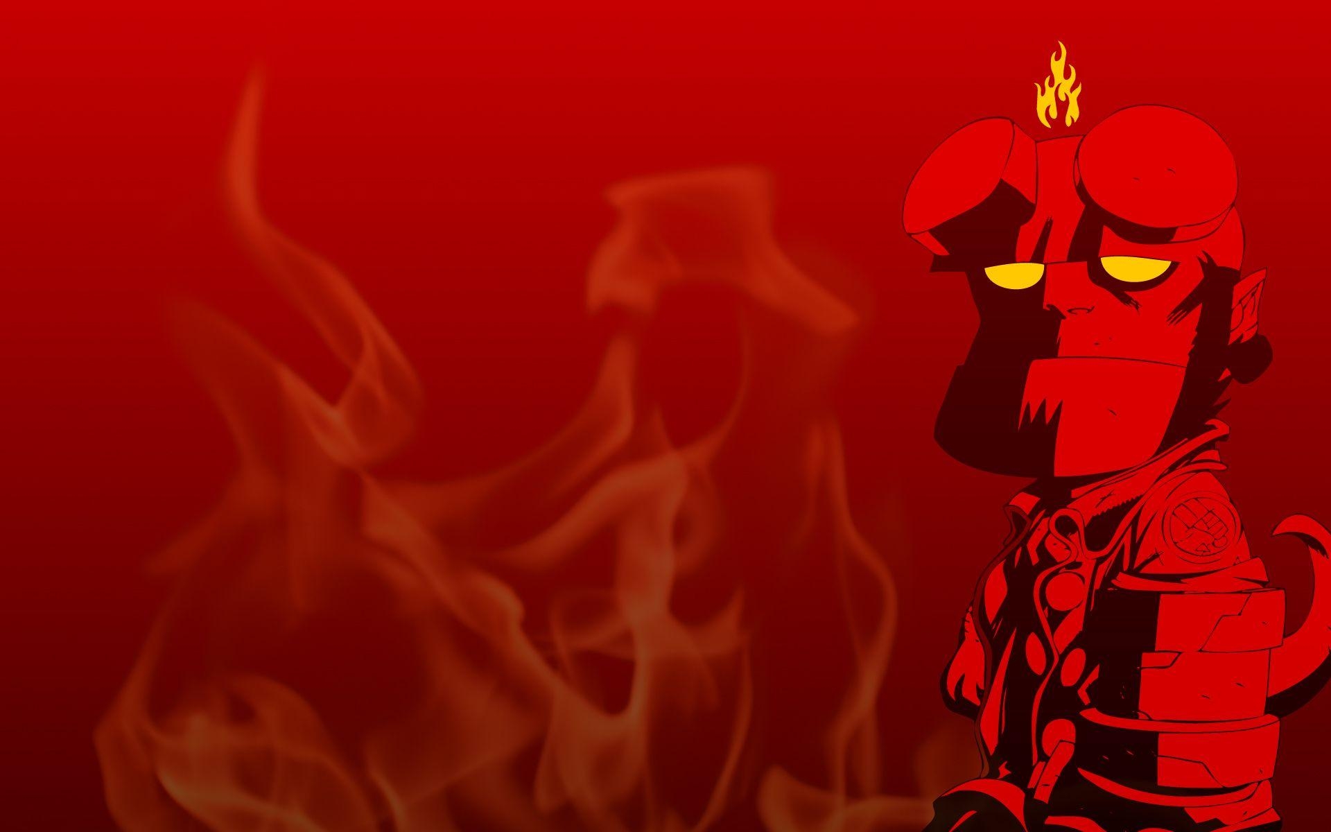 Kleiner Hellboy, Comics, HD, Hintergrund, Kunst, 1920x1200 HD Desktop