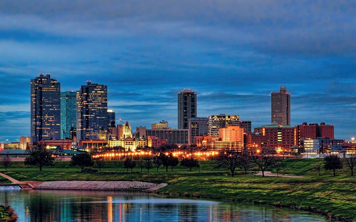 Fort Worth, freie Download, Reisen, Texas, Wallpaper, 1440x900 HD Desktop