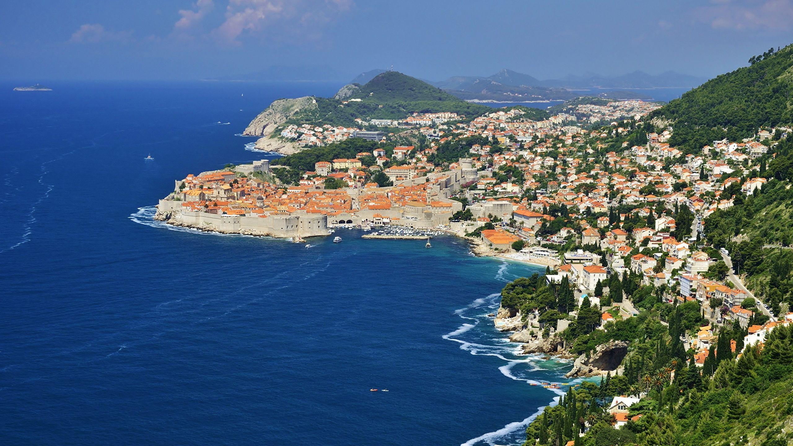 Dubrovnik, Städte, Kroatien, Küste, Reisen, 2560x1440 HD Desktop