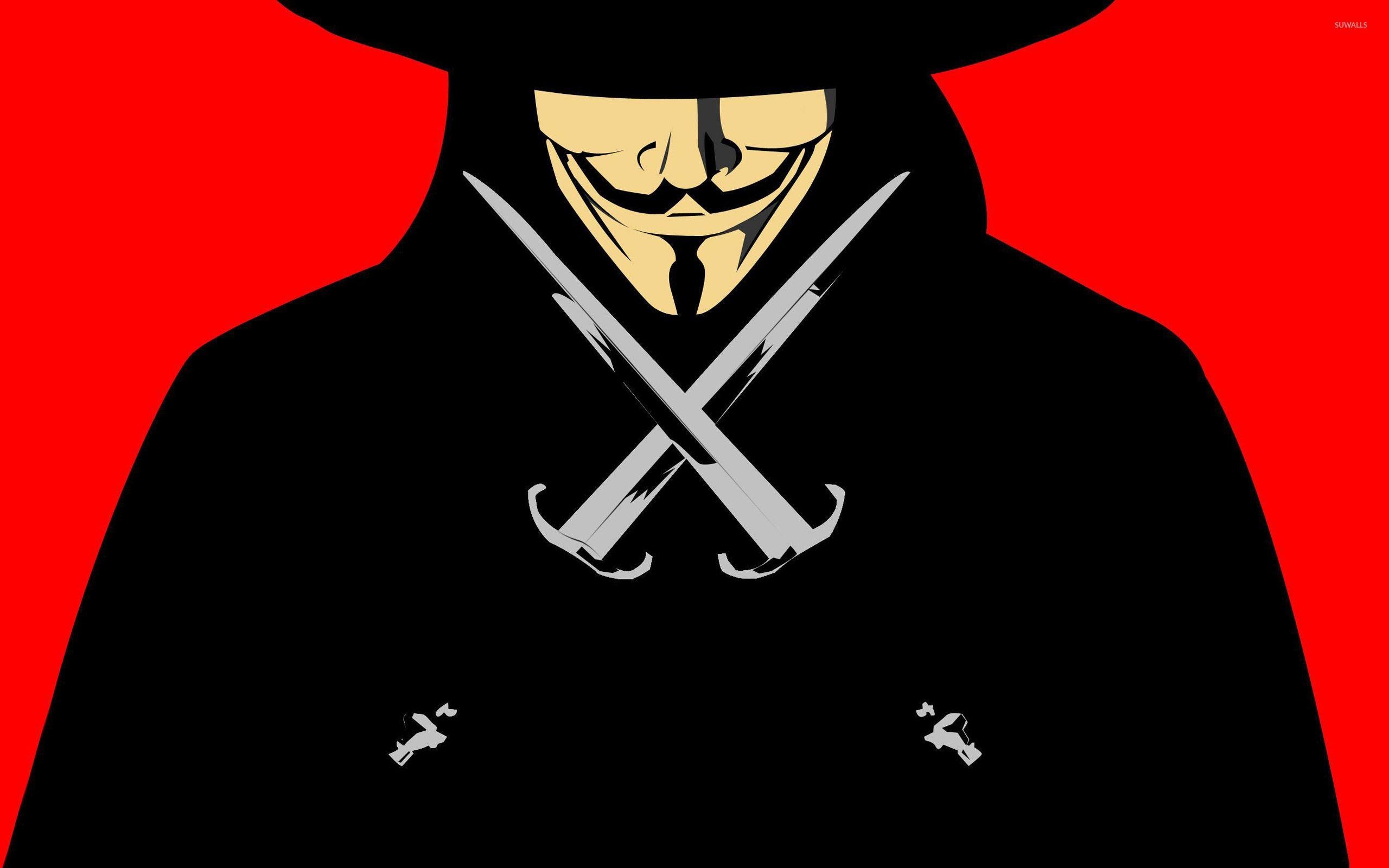 V wie Vendetta, Bild, Politisch, Hochauflösend, Anonym, 2560x1600 HD Desktop