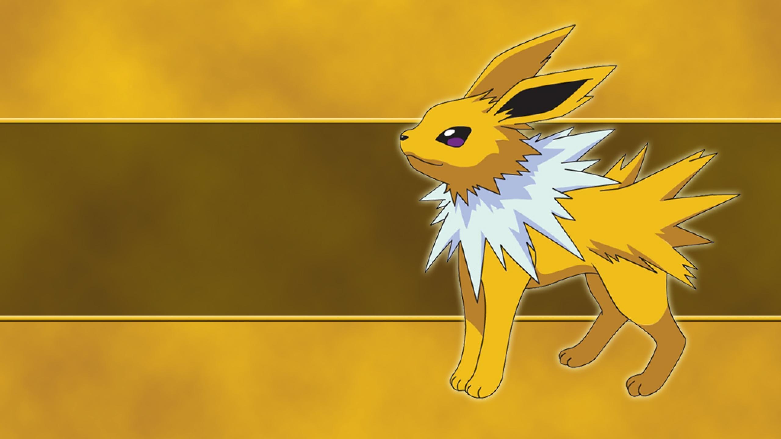 Jolteon, Pokémon, Kreaturen, Elektrisches, Gaming, 2560x1440 HD Desktop