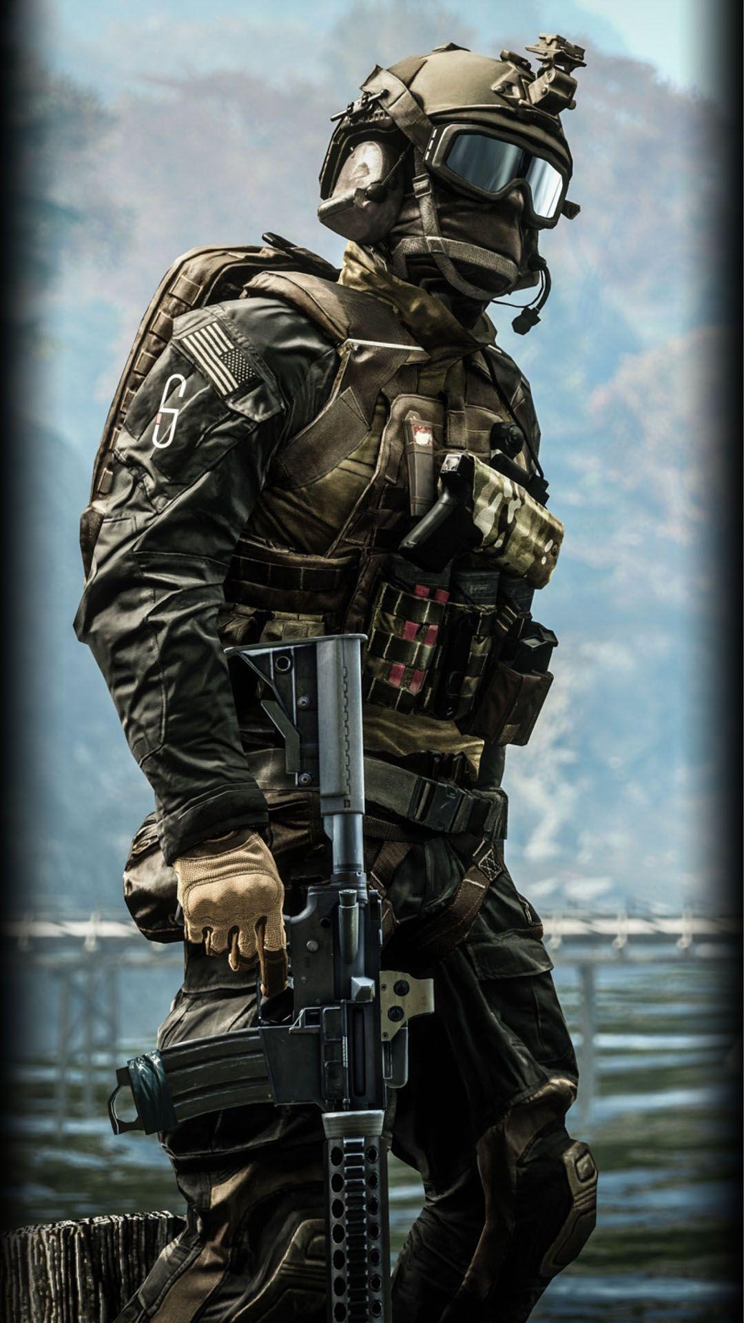 Indian Commando, Soldat, Hintergrundbild, Tapete, Patriotismus, 1080x1920 Full HD Handy