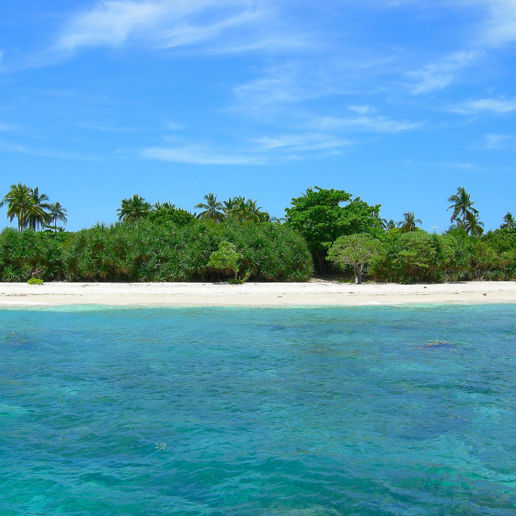 Philippinen, Hintergrund, Tropen, Reisen, Meer, 2050x2050 HD Handy