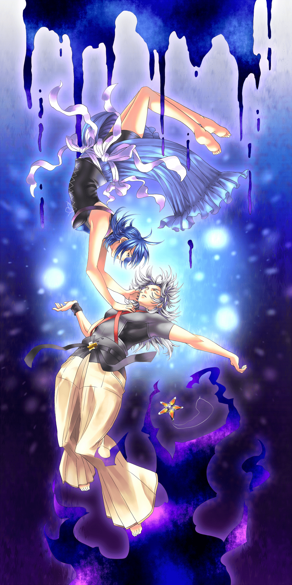Kingdom Hearts, Aqua, Gaming, Hintergrundbild, Karatasi, 1000x2000 HD Handy