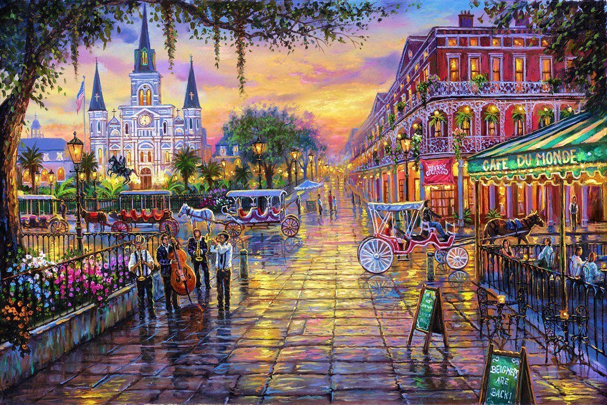 Jackson Square, New Orleans, Reisen, HD, USA, 1200x810 HD Desktop