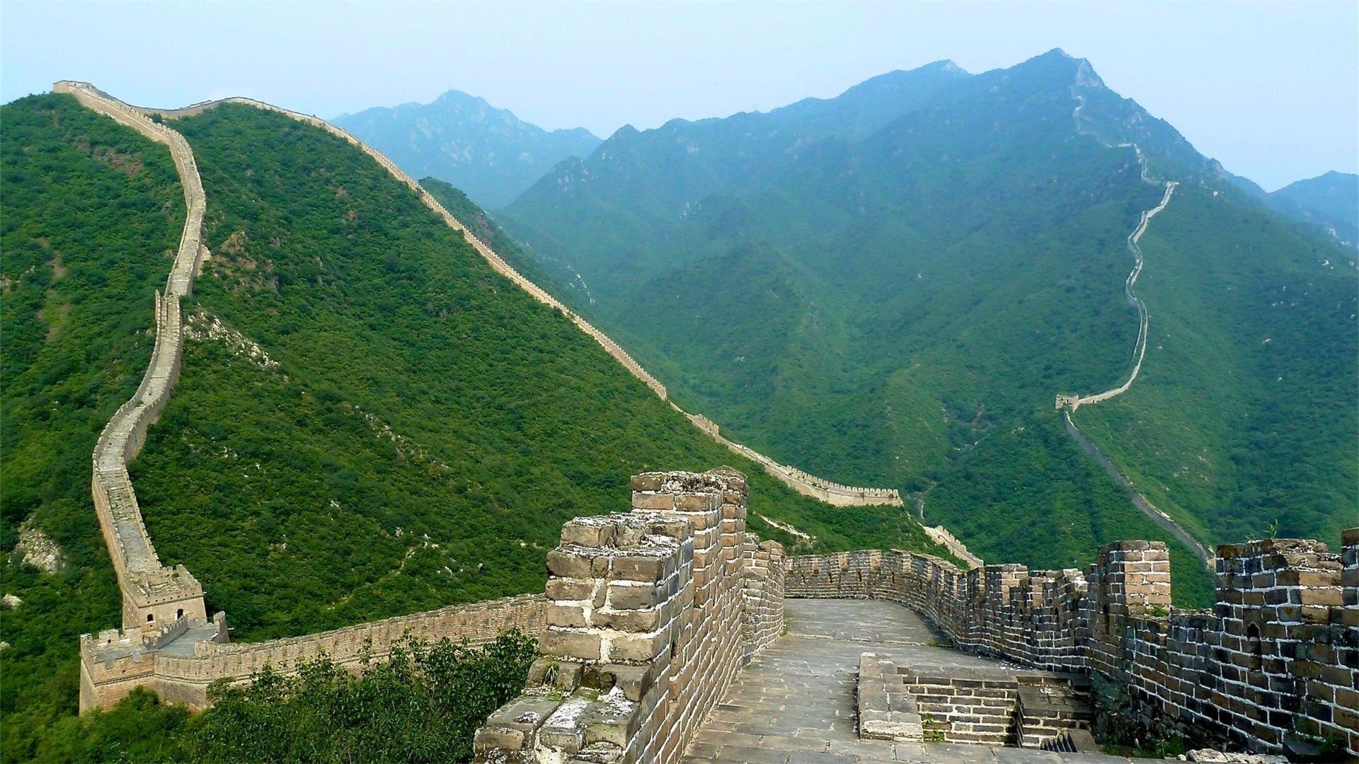 Große Mauer, China, Kulturerbe, Reise, Fotografie, 1920x1080 Full HD Desktop