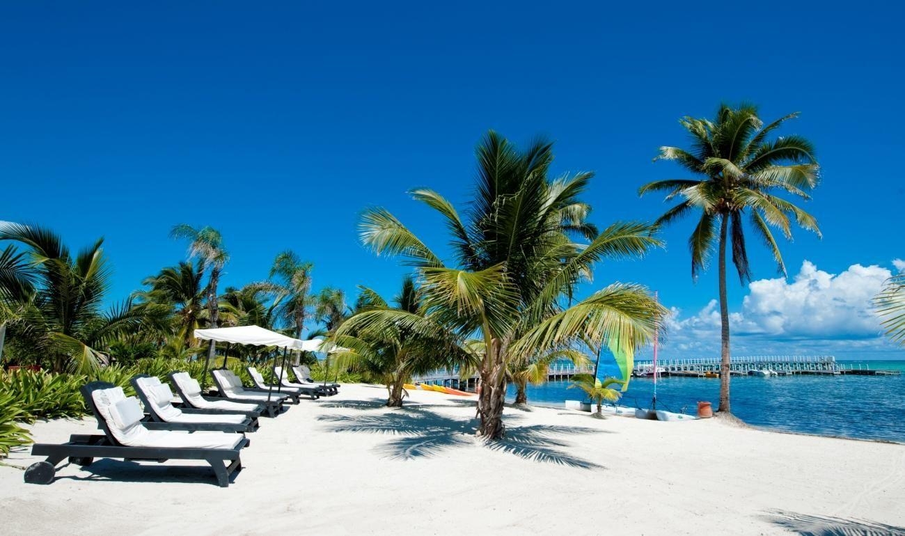 Ambergris Caye, Belize, Karibikinsel, Tropen, Erholung, 1300x770 HD Desktop