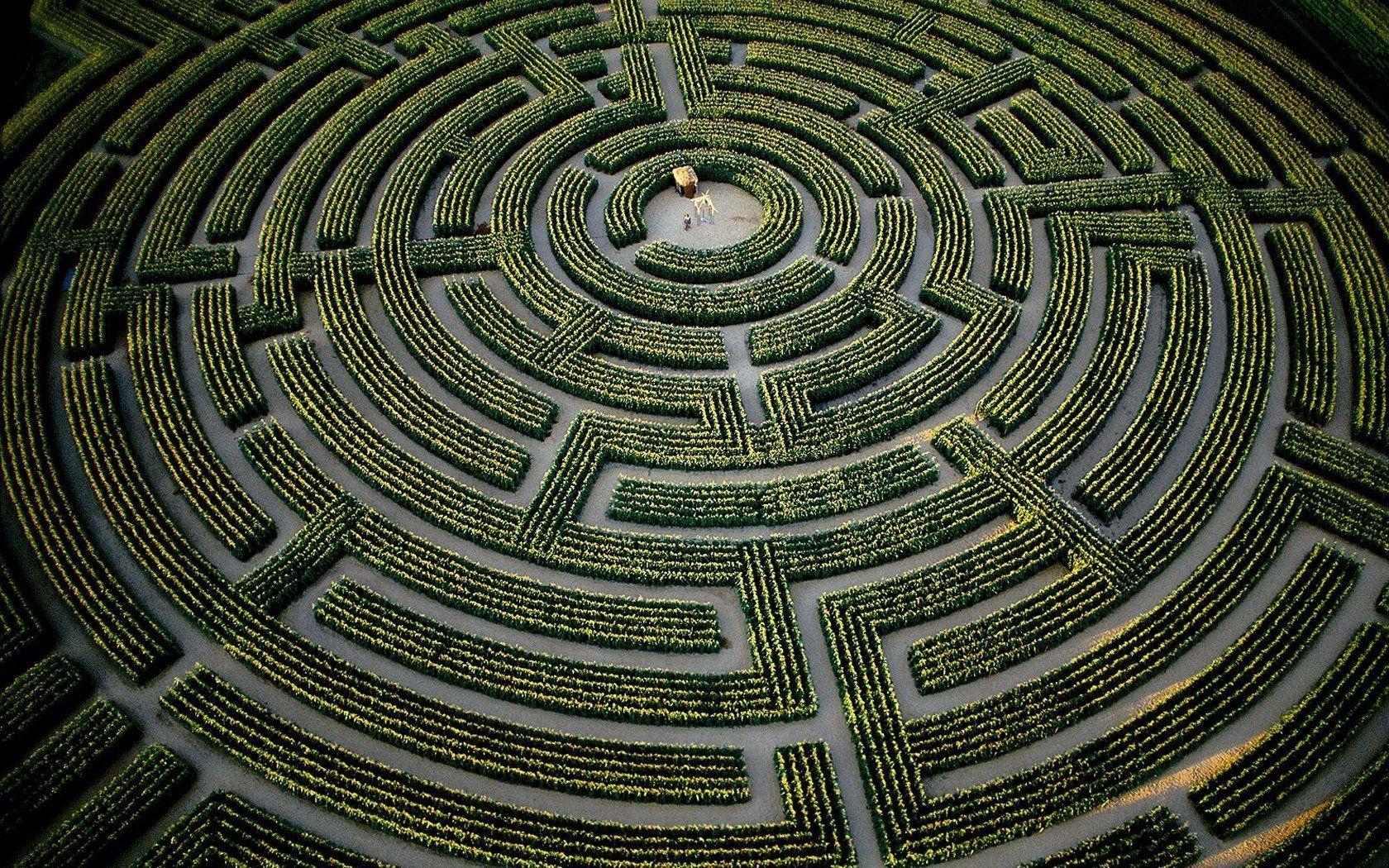 Labyrinth, HD, Bild, Struktur, Puzzle, 1680x1050 HD Desktop